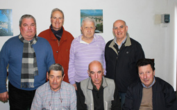 In piedi, da sinistra: Alberto Caranza, Walter Castagnola, 
Massimiliano Bertocci, Sergio Bellagamba.  
Seduti, da sinistra: Mario Bordone, Giuseppe Lavezzo, Pierangelo Beretta