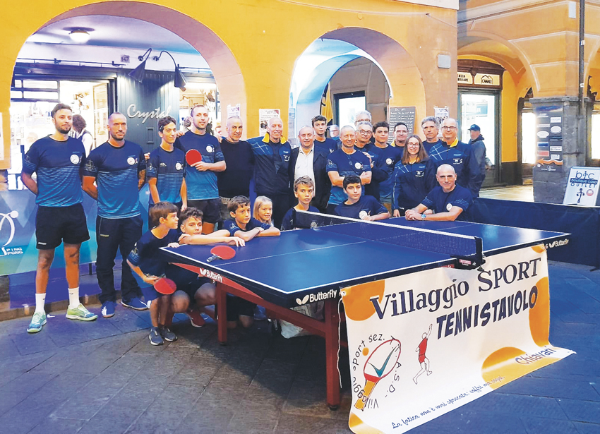 Il Tigullio festeggia 50 anni di Ping Pong - Si iniziò per gioco ma quei ragazzi arrivarono ai vertici nazionali