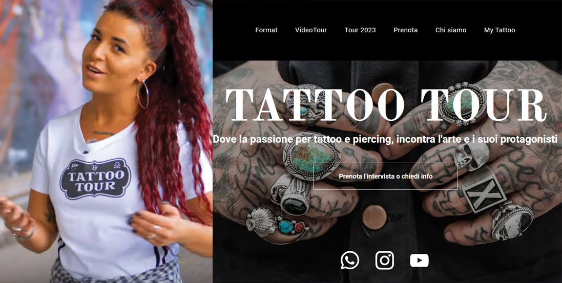 Tattoo Tour: la Tv dei tatuaggi creata da una chiavarese è in tour in Liguria