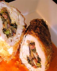 Petto di pollo agli asparagi