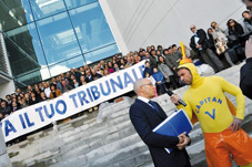 La battaglia per il Tribunale di Chiavari a Striscia la Notizia