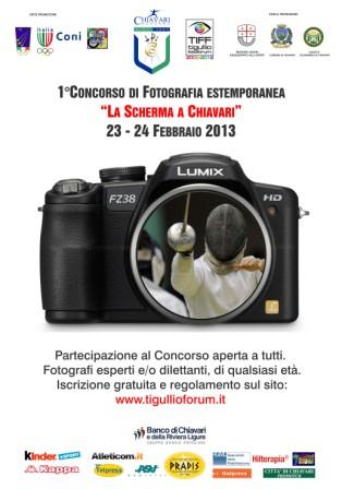 23 e 24 febbraio, Chiavari: 1° Concorso di fotografia estemporanea “La scherma a Chiavari”