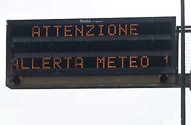 ATTENZIONE: allerta meteo 1 per sabato 4 e domenica 5 gennaio, con forti temporali e neve attesa nell'entroterra a quote alte