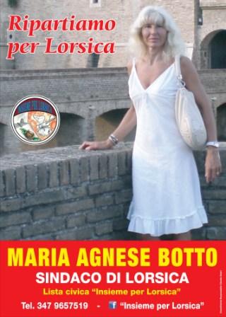 ELEZIONI LORSICA: "Insieme per Lorsica" candida a Sindaco Maria Agnese BOTTO