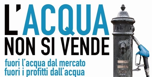 Non si lucra sull'Acqua! I liguri sfidano lo Stato con una proposta di legge regionale. Dove firmare per proteggere dalle leggi del profitto il bene vitale
