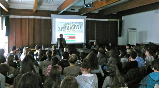 Mercoledì 26 novembre, Recco: La solidarietà rende felici, la testimonianza di Marcello Girone, dall'Italia allo Zimbabwe