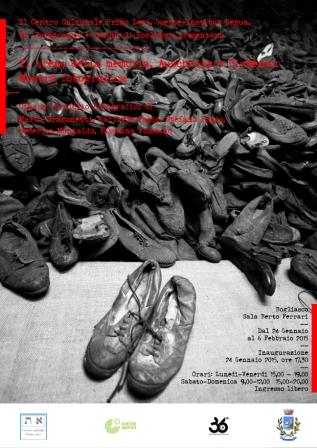 Giorno della Memoria 2015 - la targa a un ligure deceduto a Dachau e la Mostra che ripercorre i viaggi in treno dei deportati. Dal 24 gennaio, Bogliasco