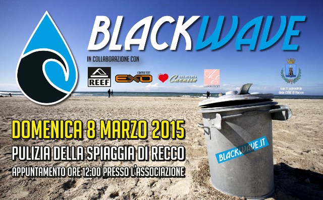 l'8 marzo tutti in spiaggia! A pulirla. E poi rinfresco in compagnia