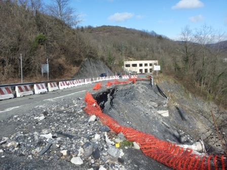 FRANA DELLE FERRIERE: SCELTA L'IMPRESA PER I LAVORI. Città Metropolitana: “Stiamo rispettando gli impegni assunti"