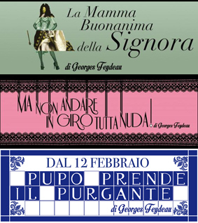 FIno al 3 aprile - Ultime occasioni per ridere a crepapelle con le commedie di Georges Feydeau (e per accapparrarsi uno speciale uovo di Pasqua)