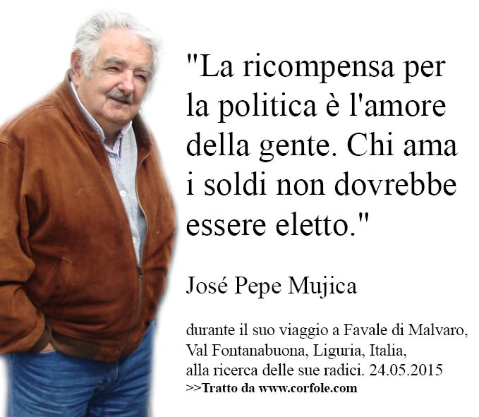 "Sono qui per onorare le mie radici": Pepe Mujica, "il Presidente più amato del mondo" è originario della Fontanabuona. Cronistoria di una giornata incredibile.