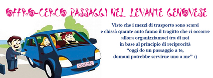 Carenza di mezzi pubblici? Diamoci un passaggio! Corfole ha fondato su facebook un gruppo per la condivisione di tratti in auto o moto