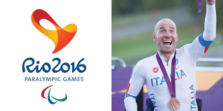 Paralimpiadi RIO2016 - Vittorio ha perso l'uso delle gambe in un incidente ma non si è arreso ed è diventato campione di handbike: prepariamoci a tifare per lui!
