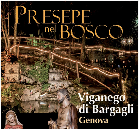 Il Presepe nel Bosco a Viganego di Bargagli: una magia con mulini, frantoi e strafie in movimento e i trallallero genovesi che riecheggiano tra le case