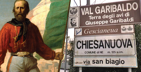 PERCHE' SI CHIAMA COSI'? NE, tra i cinque comuni d'Italia col nome più breve, diede i natali a Garibaldi - e poi, perché le famose miniere si chiamano “di Gambatesa”?