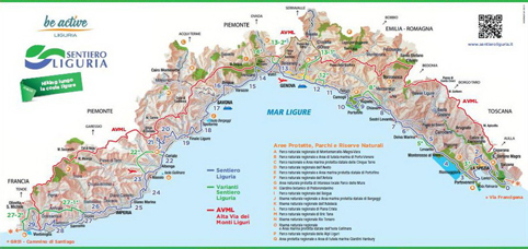 Aperto il "Sentiero Liguria": il sogno di attraversare tutta la regione a piedi ora è possibile