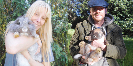 La collina dei conigli è a Borzonasca: Didì e Andrea li salvano dal macello e curano i roditori problematici