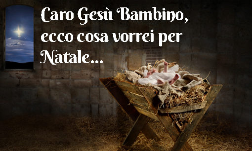 BUONMESE - Lettera a Gesù Bambino