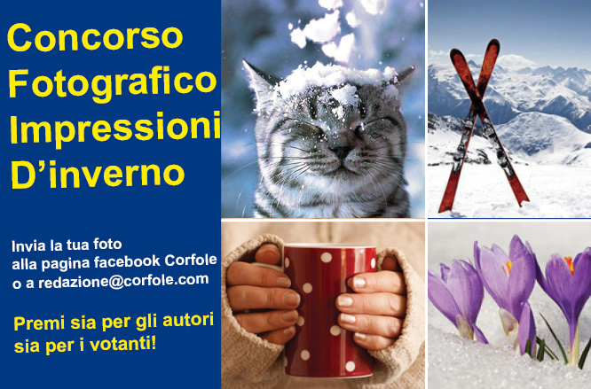 Concorso fotografico "Impressioni d'inverno”: racconta questa stagione con uno scatto