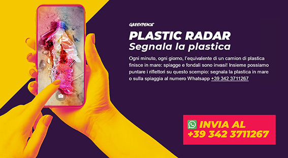 Plasticradar: un'app per segnalare i rifiuti in mare