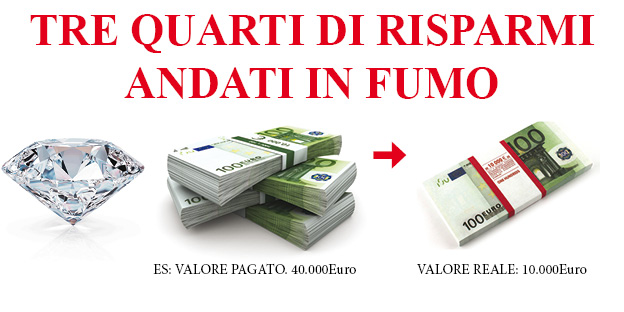 Diamanti “gonfiati”: centinaia i chiavaresi truffati dalle banche... che ora speculano anche sui risarcimenti! Uno sportello per difendersi