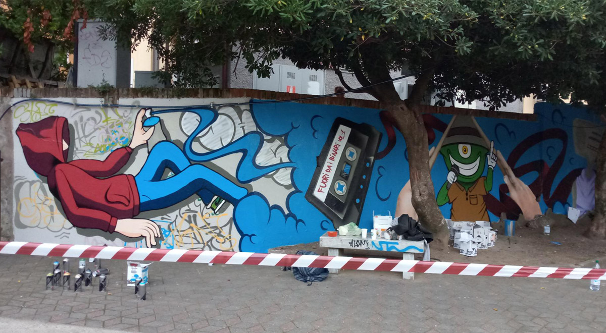 RAPALLO: Street art per riqualificare la stazione