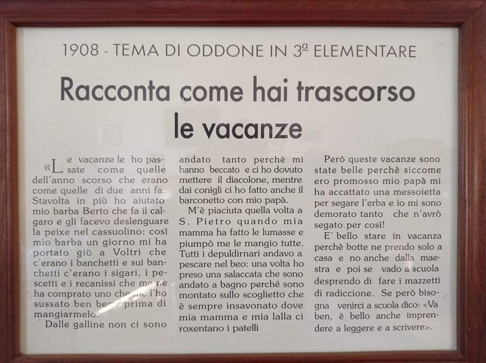 “Evviva le vacanze!” - E tu, come e dove le trascorrevi? Raccontacelo  

