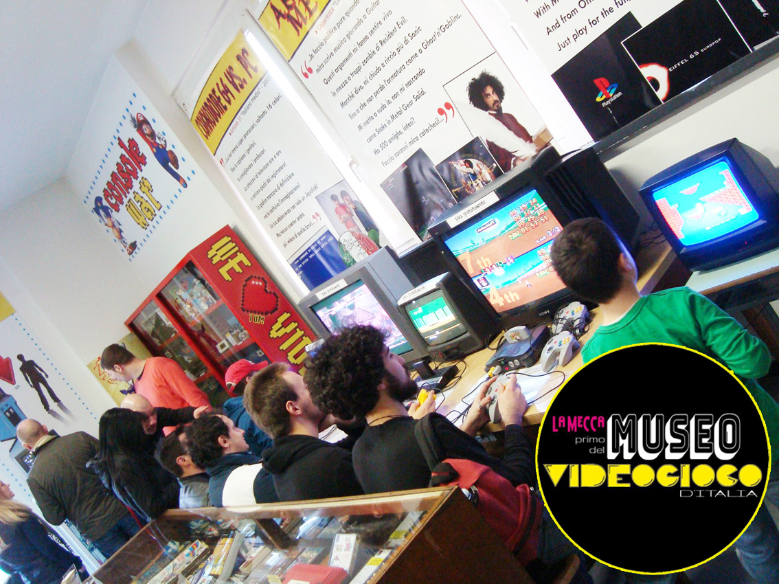 Domenica 8 ottobre Festa per l'11°compleanno Museo del Videogioco
