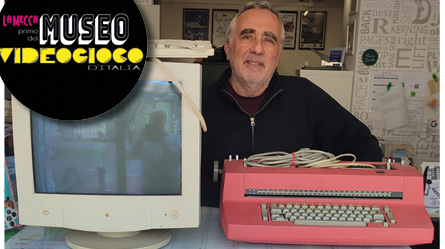 Al Museo del Videogioco la macchina da scrivere IBM 82C, usata anche dalle BR