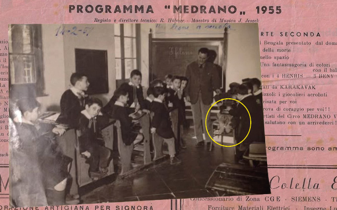 Pino Rivarola, il maestro innamorato del circo che portò in classe... un vero leone!